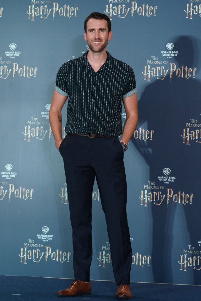 Mandatory Credit: Photo by Masatoshi Okauchi/Shutterstock (13970861r) Matthew Lewis Warner Bros. Studio Tour Tokyo opening photocall, Tokyo, Japan - 15 Jun 2023