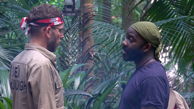 STRICT EMBARGO - NOT FOR USE BEFORE 22:30 GMT, 27 Nov 2024 - EDITORIAL USE ONLY Mandatory Credit: Photo by ITV/Shutterstock (14949268az) Watergate - Dean McCullough and Melvin Odoom 'I'm a Celebrity...Get Me Out of Here!' TV show, Series 24, Australia - 27 Nov 2024