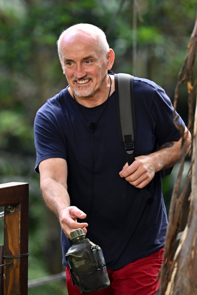 Editorial Use Only Mandatory Credit: Photo by James Gourley/ITV/Shutterstock (14975090c) Barry McGuigan is evicted from camp 'I'm a Celebrity...Get Me Out of Here!' TV show, Series 24, Australia - 05 Dec 2024