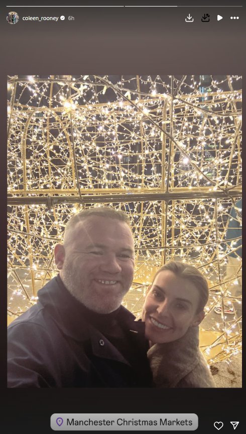 Wayne and Coleen Rooney reunited at last