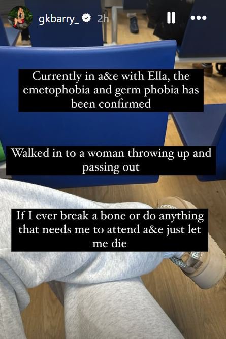 I'm A Celebrity's GK Barry suffers nightmare during hospital dash to A&E