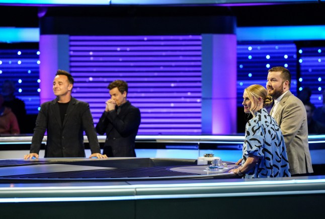 Ant and Dec present Limitless Win with two contestants