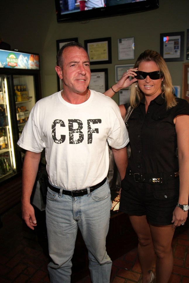 Michael Lohan and Kate Major attend the press conference for the upcoming Big Bang Wrestling Match at tthe South Philly Bar and Grilll July 1, 2010 in Philadelphia, Pennsylvania. (Photo by Bill McCay/WireImage)