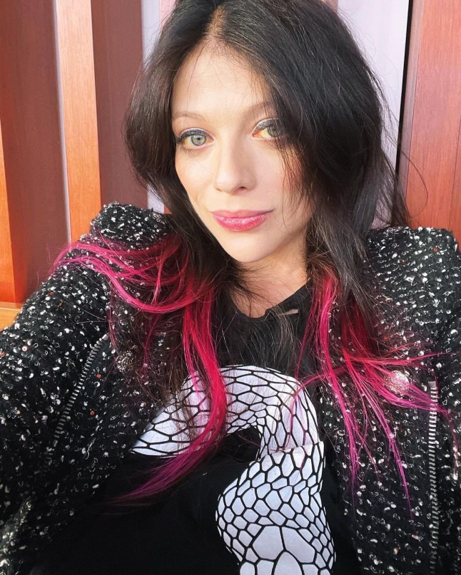 Michelle Trachtenberg post on Instagram