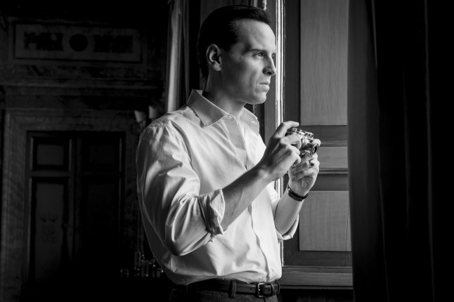 Andrew Scott as Tom Ripley in a scene from 'Ripley'