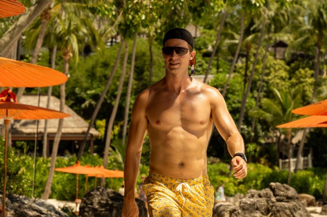 The exploits and misadventures of various guests and employees at a tropical resort over the course of one week. Pictured Patrick Schwarzenegger as Saxon Ratliff Series 3, S3