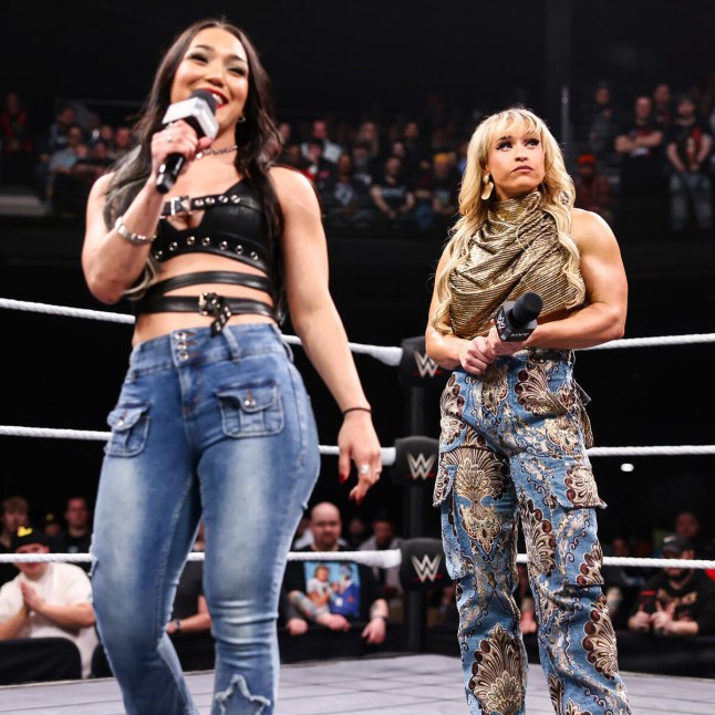 Jordynne Grace and Roxanne Perez WWE NXT