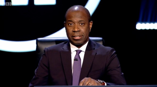 Clive Myrie hosting Mastermind