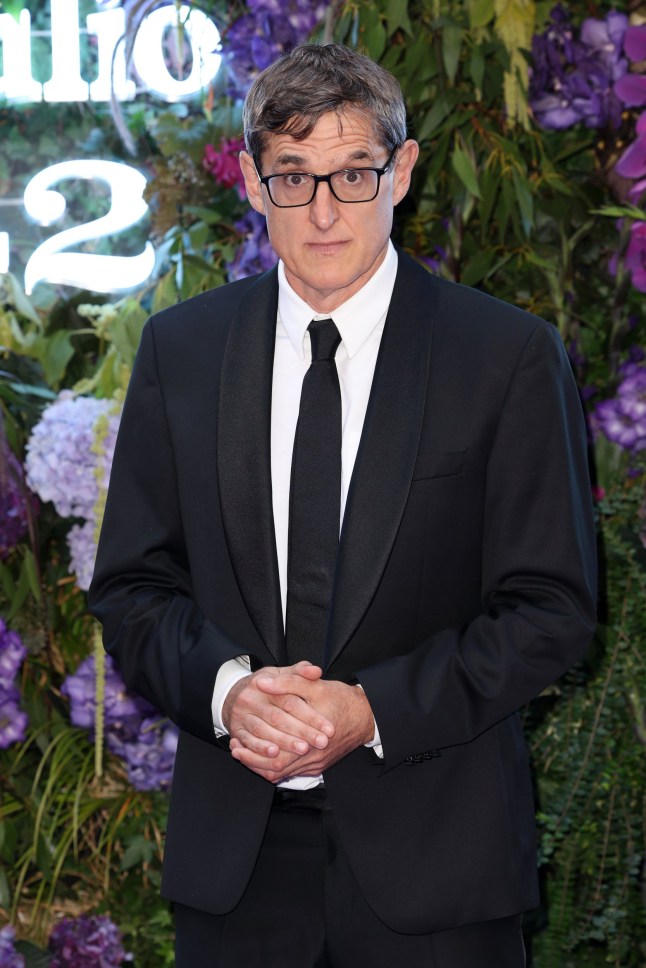 LONDON, ENGLAND - JULY 28: Louis Theroux arrives at The Mike Gala: Stormzy's 30th Birthday at The Biltmore Mayfair on July 28, 2023 in London, England. (Photo by Lia Toby/Getty Images)