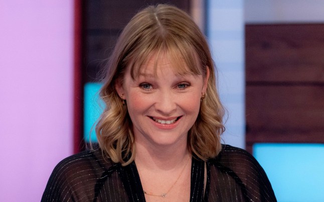 Editorial use only Mandatory Credit: Photo by Ken McKay/ITV/Shutterstock (14440255y) Joanna Page 'Loose Women' TV show, London, UK - 18 Apr 2024
