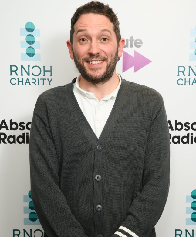LONDON, ENGLAND - NOVEMBER 17: Jon Richardson attends the absolute radio live show at London Palladium on November 17, 2024 in London, England. (Photo by Eamonn M. McCormack/Getty Images for Bauer)