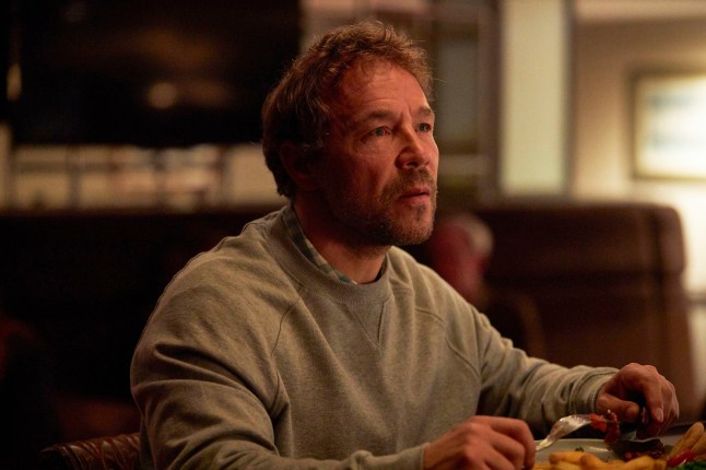 Editorial use only Mandatory Credit: Photo by ITV/REX/Shutterstock (13461867a) Stephen Graham as Matthew Collins. 'The Walk-In' TV Show, Series 1, Episode 3, UK - 17 Oct 2022 The Walk-In, is a British ITV drama series in which Stephen Graham takes the leading role, of activist Matthew Collins, a reformed Neo-Nazi, now working as a bona fide journalist for the anti-racist organisation, Hope not Hate. Written by Oscar nominated and BAFTA multi award-winning screenwriter, Jeff Pope, the drama is an explosive state-of-the-world series that explores some of the most critical and relevant issues of modern times including racism, freedom of speech and terrorism.