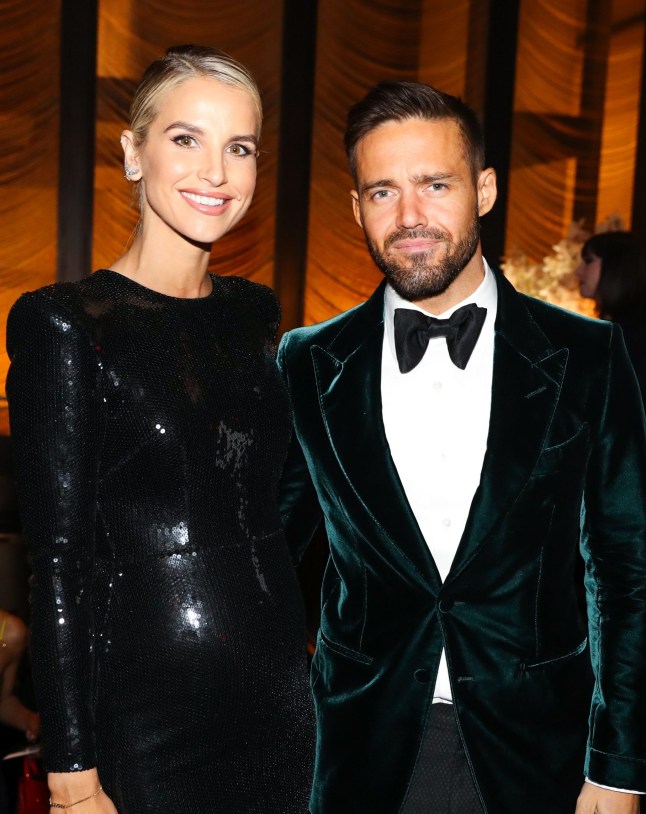 Mandatory Credit: Photo by Neil Rasmus/BFA.com/Shutterstock (14089327ak) Vogue Williams, Spencer Matthews 2021 CFDA FASHION AWARDS: DINNER, The Pool & The Grill, NYC, Manhattan, New York, United States - 10 Nov 2021