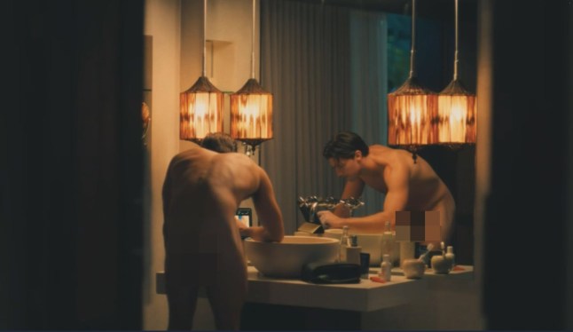 **MORE MUZZING** HBO's The White Lotus returned with the Season 3 premiere on Sunday, with Patrick Schwarzenegger ( pictured ) making his debut on the hit show