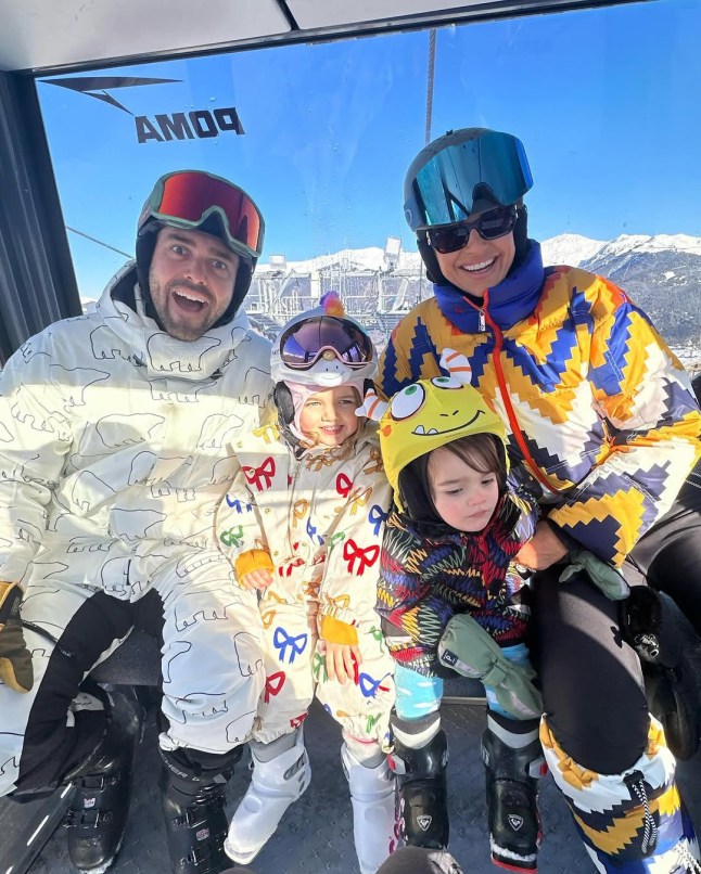 Spencer Matthews and Vogue Williams with their children intagram post by Vogue Williams
