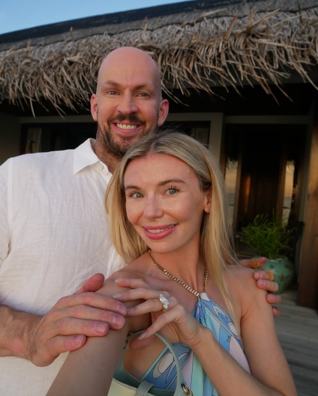 Georgia Toffolo marries James