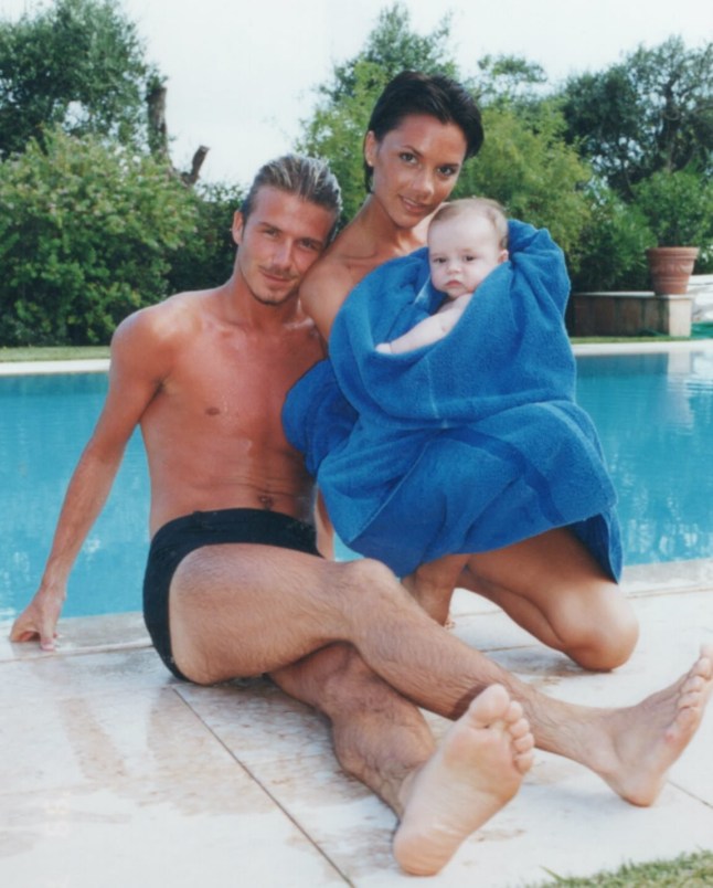 Happy birthday @?brooklynpeltzbeckham? We all love you so much and hope you have an amazing day!! ?? Kisses @?davidbeckham @?romeobeckham @?cruzbeckham #HarperSeven xxx