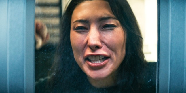 Dichen Lachman as Gemma crying in the Lumon building in Severance season 2