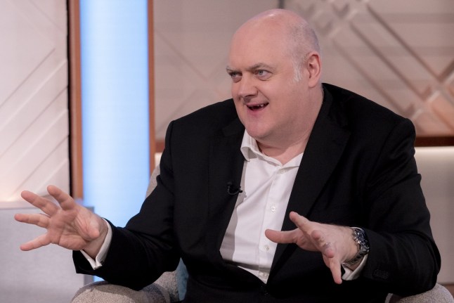 Editorial use only Mandatory Credit: Photo by Ken McKay/ITV/Shutterstock (12844947e) Dara O'Briain 'Lorraine' TV show, London, UK - 11 Mar 2022