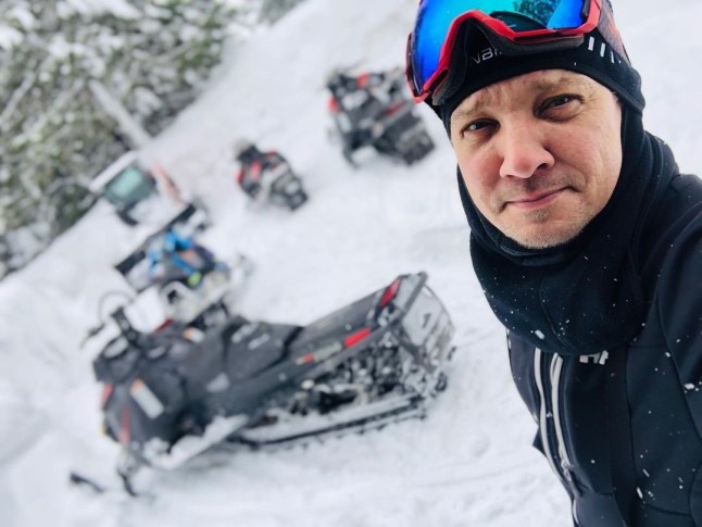 Jeremy Renner pics from Instagram