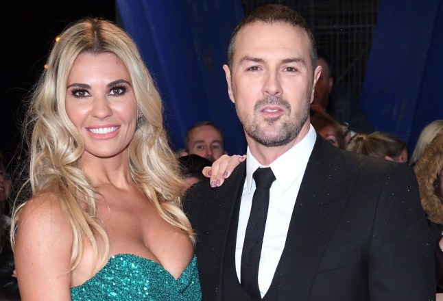 Christine McGuinness and Paddy McGuinness attend the National Television Awards held at The O2 Arena