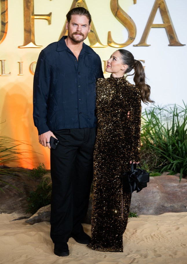 LONDON, ENGLAND - DECEMBER 11: Ryan Libbey and Louise Thompson attend the "Mufasa: The Lion King" UK Premiere at Cineworld Leicester Square on December 11, 2024 in London, England. (Photo by Samir Hussein/WireImage)