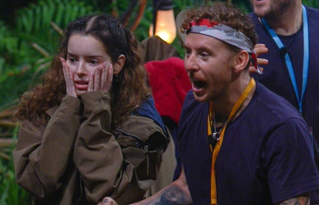 EDITORIAL USE ONLY Mandatory Credit: Photo by ITV/Shutterstock (14957663bf) Post-Challenge, It'll Cost Ya: The Piggy Bank - Maura Higgins and Danny Jones 'I'm a Celebrity...Get Me Out of Here!' TV show, Series 24, Australia - 29 Nov 2024