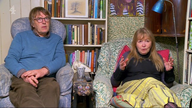 Mary and Giles, Gogglebox 28.03 (Picture: Channel 4)