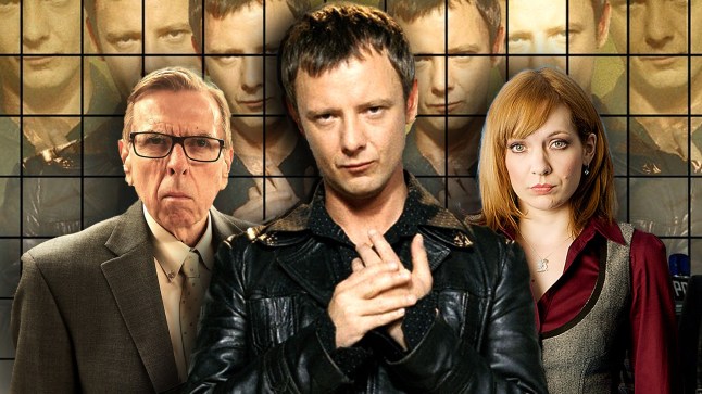 Timothy Spall as Terry Perkins In Hatton Garden, John Simm as Sam Tyler in Life on Mars and Katherine Parkinson as Jen Barber in The IT Crwod