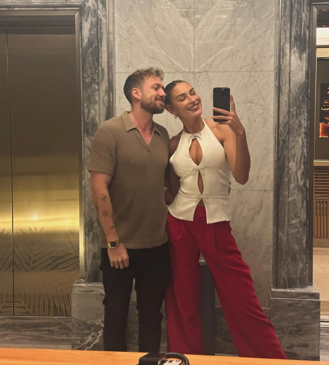 Sam Thompson and Zara McDermott