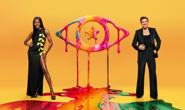 This image and the information contained herein is strictly embargoed until 20:00 Monday 31st March 2025 From Initial & ITV Celebrity Big Brother SR2 on ITV1 and ITVX Pictured: AJ Odudu & Will Best This photograph is (C) Initial TV and can only be reproduced for editorial purposes directly in connection with the programme or event mentioned above, or ITV plc. This photograph must not be manipulated [excluding basic cropping] in a manner which alters the visual appearance of the person photographed deemed detrimental or inappropriate by ITV plc Picture Desk. This photograph must not be syndicated to any other company, publication or website, or permanently archived, without the express written permission of ITV Picture Desk. Full Terms and conditions are available on the website www.itv.com/presscentre/itvpictures/terms For further information please contact: michael.taiwo1@itv.com