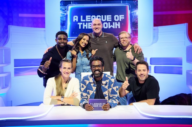 A sport-based comedy panel show hosted by Romesh Ranganathan, with team captains Jamie Redknapp and team regular Micah Richards. Each week, four guest panellists from the world of sport, comedy or celebrity join the teams for this 60-minute show. The show opens each week with some pre-titles behind-the-scenes footage of the four regular stars and guests preparing for the show.