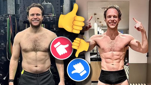 Men are shocked by what Olly Murs wild body transformation reveals about women