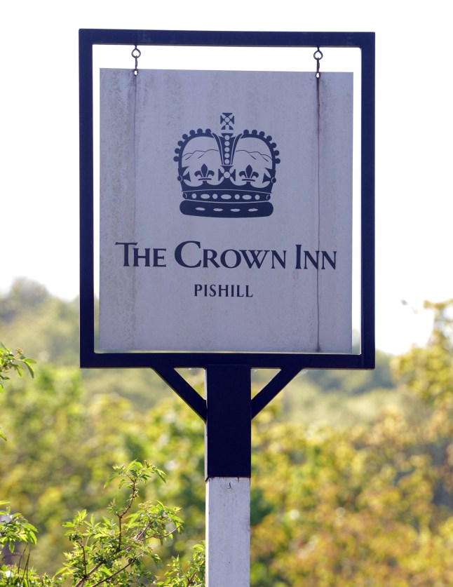 W8media. NO CREDIT W8media Russell Brand Pub . The Crown Inn pub near in pisshill, henley. The former pub is owned by Russell Brand and in a state of disrepair. Please see story for more info. 29/04/2025.