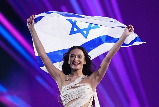 Eden Golan performs at Eurovision 2024