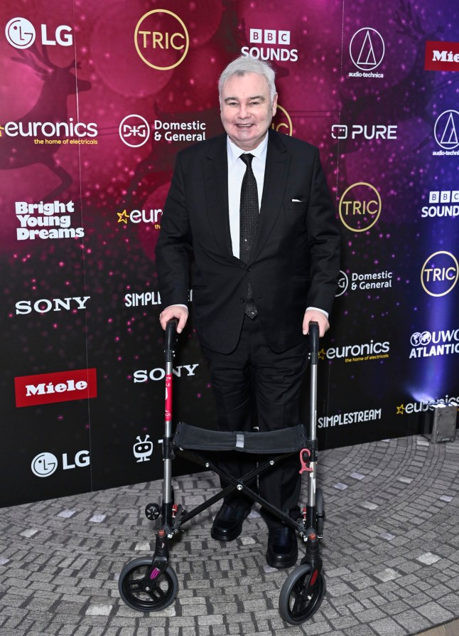 LONDON, ENGLAND - DECEMBER 03: Eamonn Holmes attends the 2024 TRIC Christmas lunch at The Londoner Hotel on December 03, 2024 in London, England. (Photo by Gareth Cattermole/Getty Images)