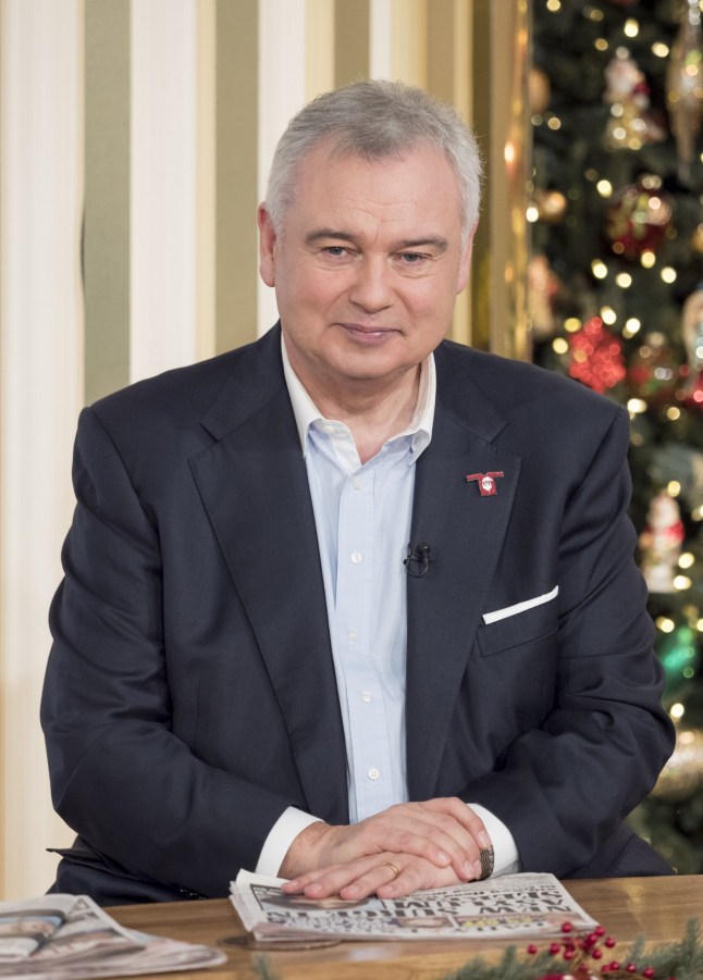 Editorial use only Mandatory Credit: Photo by Ken McKay/ITV/REX/Shutterstock (5490919r) Eamonn Holmes 'This Morning' TV show, London, Britain - 11 Dec 2015