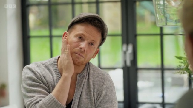 Uncleared grabs: Stacey Solomon comforts Joe Swash as he breaks down in tears about health battle