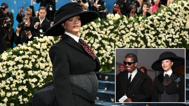 A timeline of Rihanna and A$AP Rocky's relationship as she debuts baby bump at Met Gala
